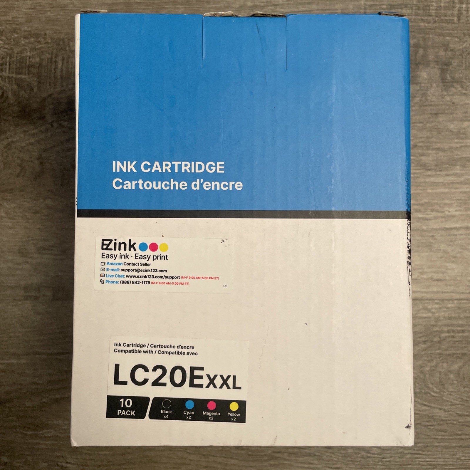 E-Z Ink LC20EXXL Compatible Ink for Brother LC20E Printers 10 pack