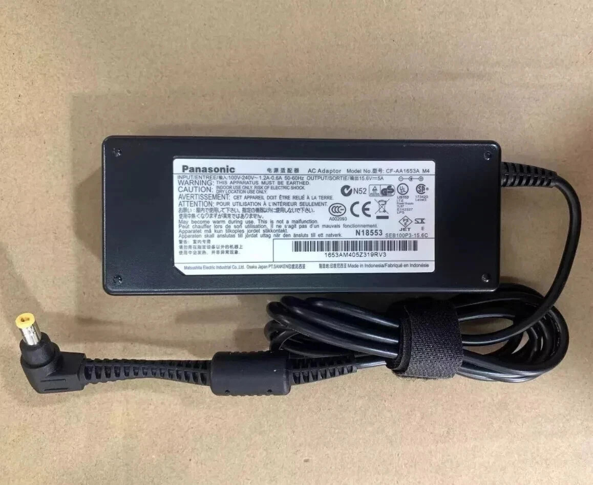 Genuine 78W Adapter Charger For Panasonic Toughbook CF-31 CF-53 CF-52 CF-19 OEM