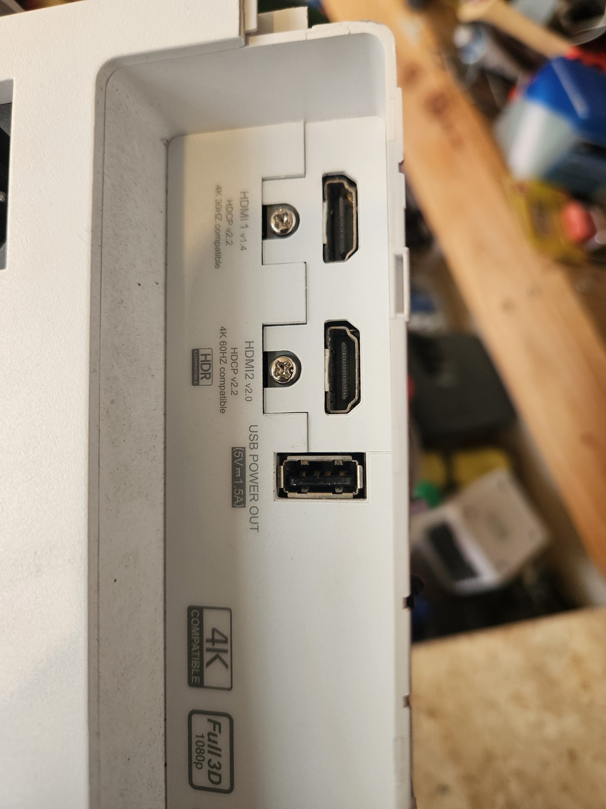 Optoma VDHDNTeH 4K Ultra HD DLP Projector -  Parts Only AS/IS