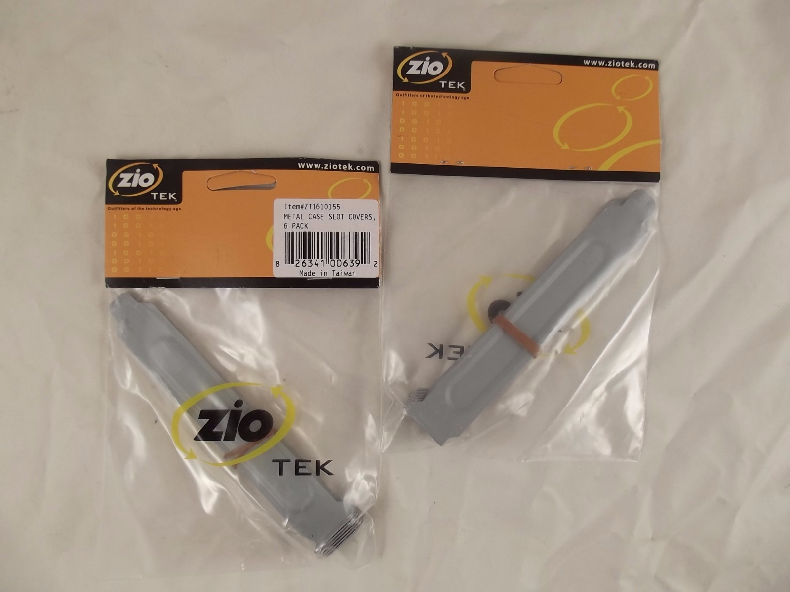 ZioTek (LOT OF 2) ZT1610155 Std ATX Style Computer Case Slot Covers 6/Pack 19-3