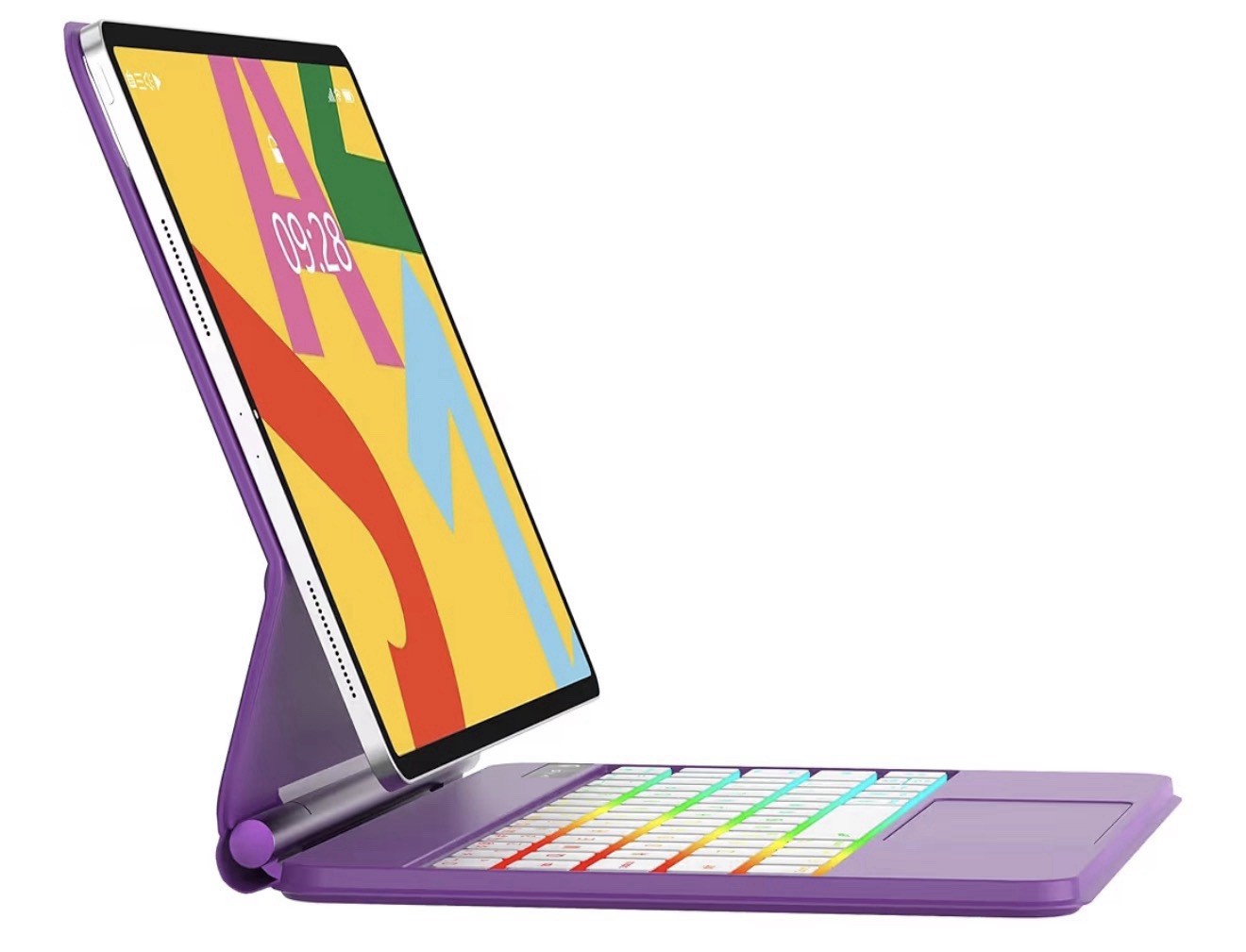 For iPad Air 11 inch Case with Keyboard (M3/M2) 2025/2024, Magic-Style Magnetic