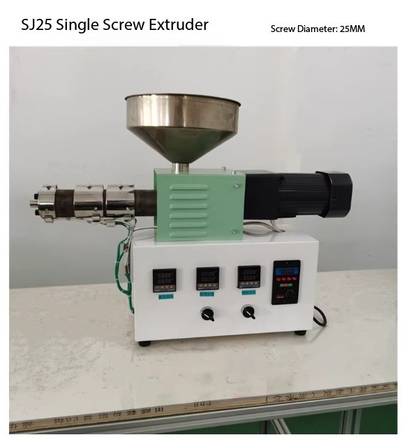  Desktop Mini Extruder for Laboratory Use Plastic PE and PVC Extrusion Equipment