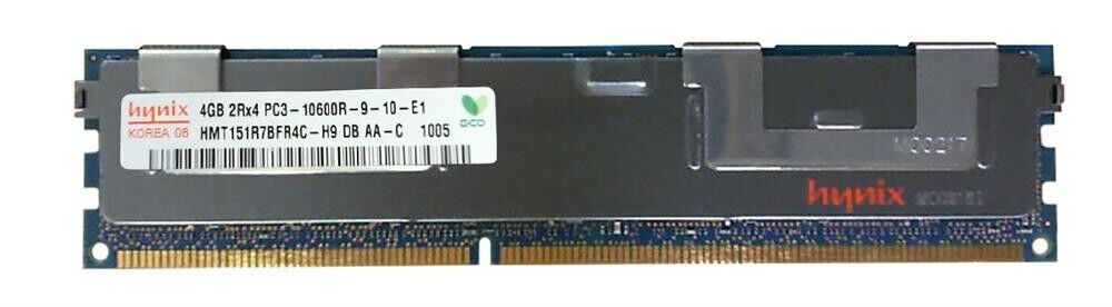 Hynix HMT151R7BFR4C-H9 4GB 2Rx4 PC3-10600R DDR3-1333 Registered ECC RAM