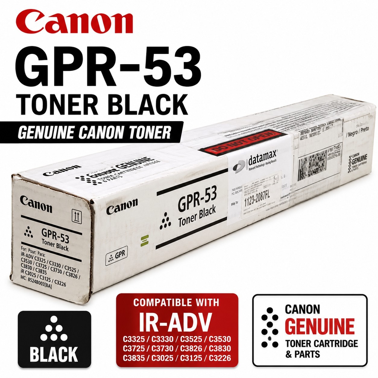 Genuine Canon GPR-53 Original Toner Cartridge - Magenta