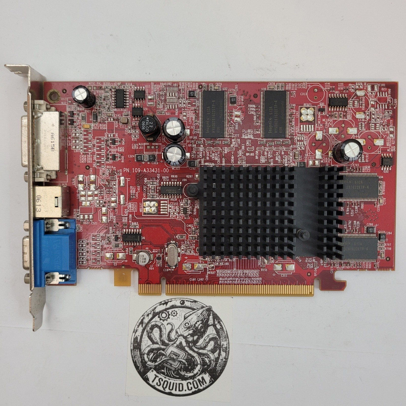 ATI Radeon X600 128MB PCI-E Video Graphics Card DVI VGA S-Video Dell JH471