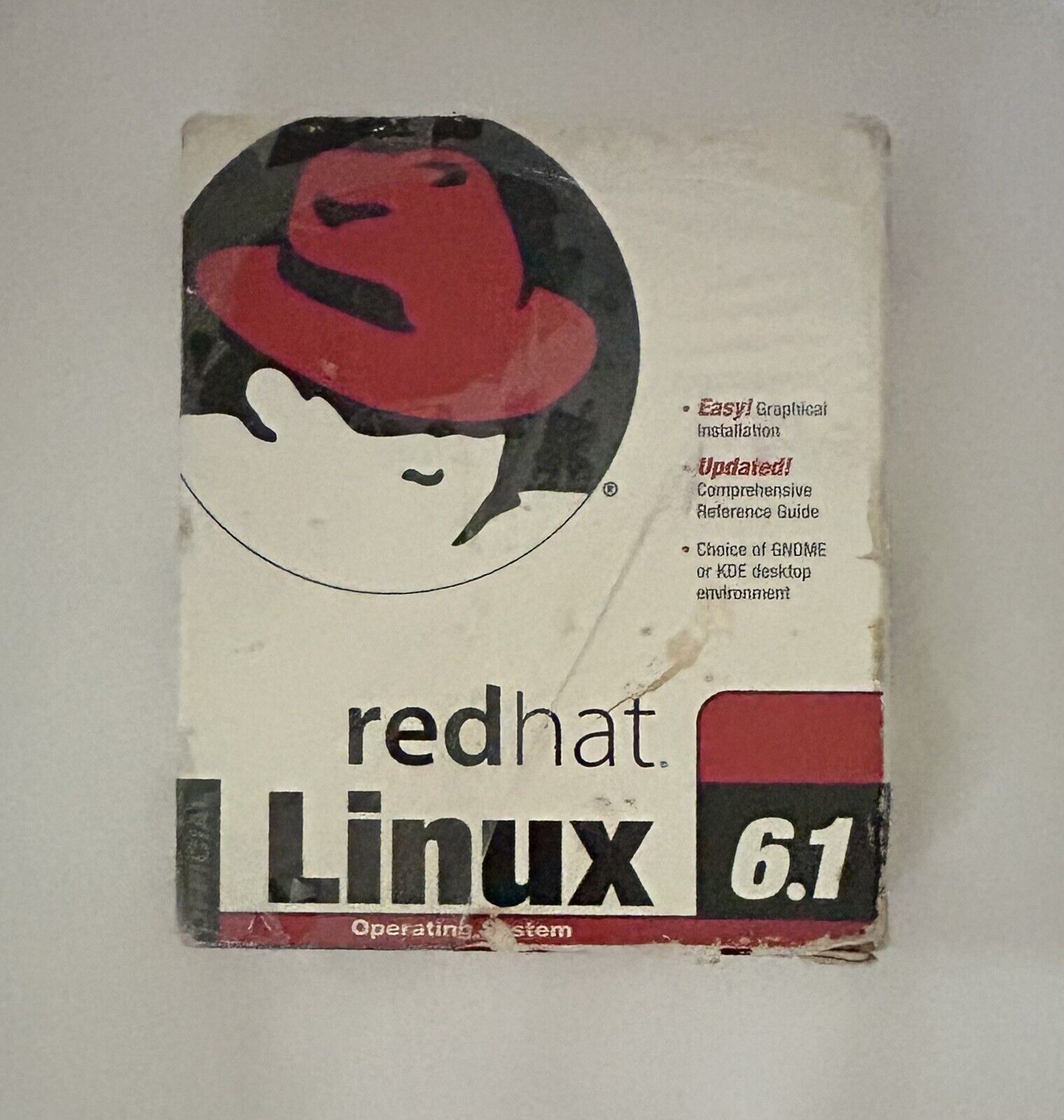 redhat Linux 6.1 Operating System New Sealed 1999