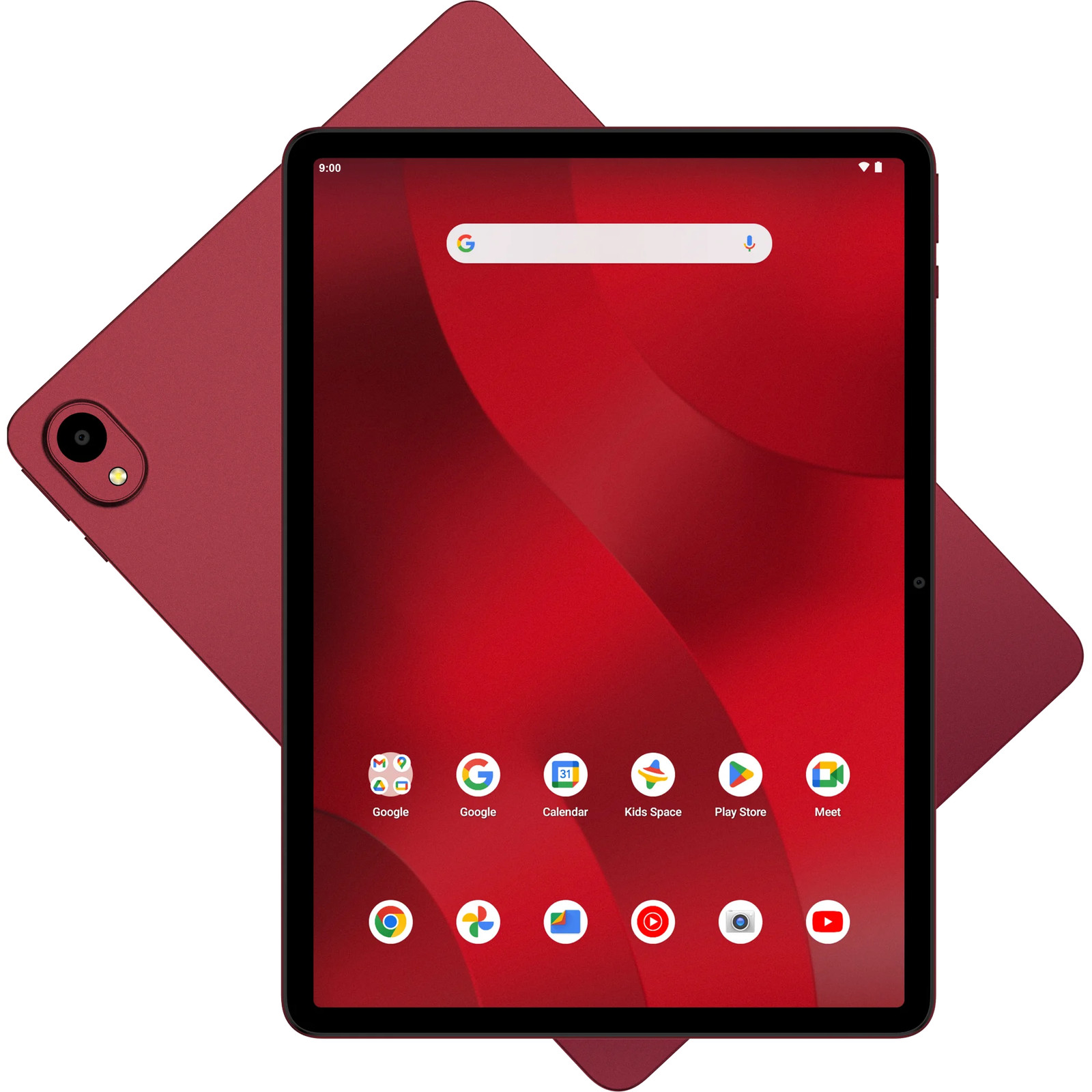 Onn. 100146660 11" Tablet Pro, 64GB (2024 Model) - Red