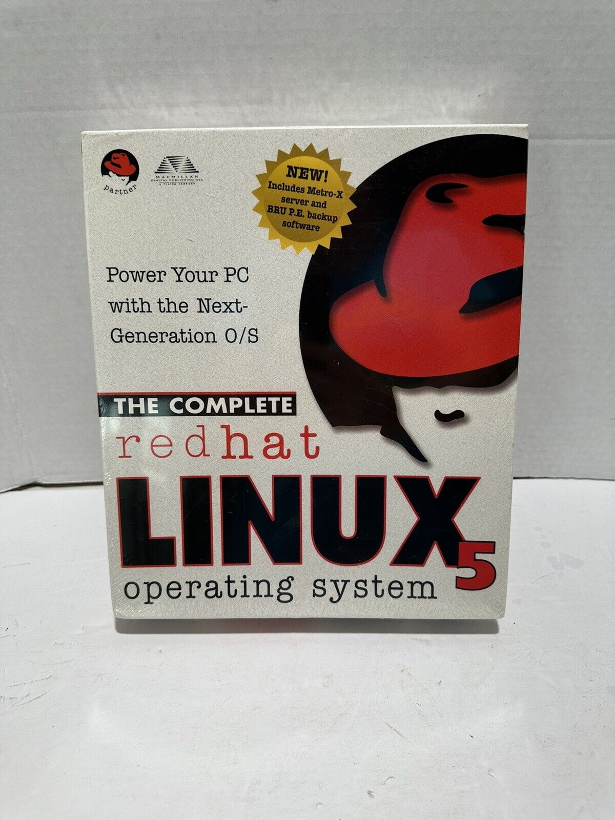 Vintage The Complete Redhat Linux 5 5.0 Operating System Brand New Sealed RARE
