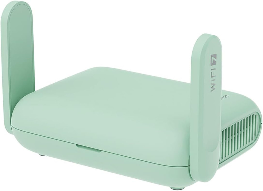 GL-MT3600BE (Beryl 7) Portable Travel Router, Pocket Wi-Fi 7 Wireless 2.5G Route