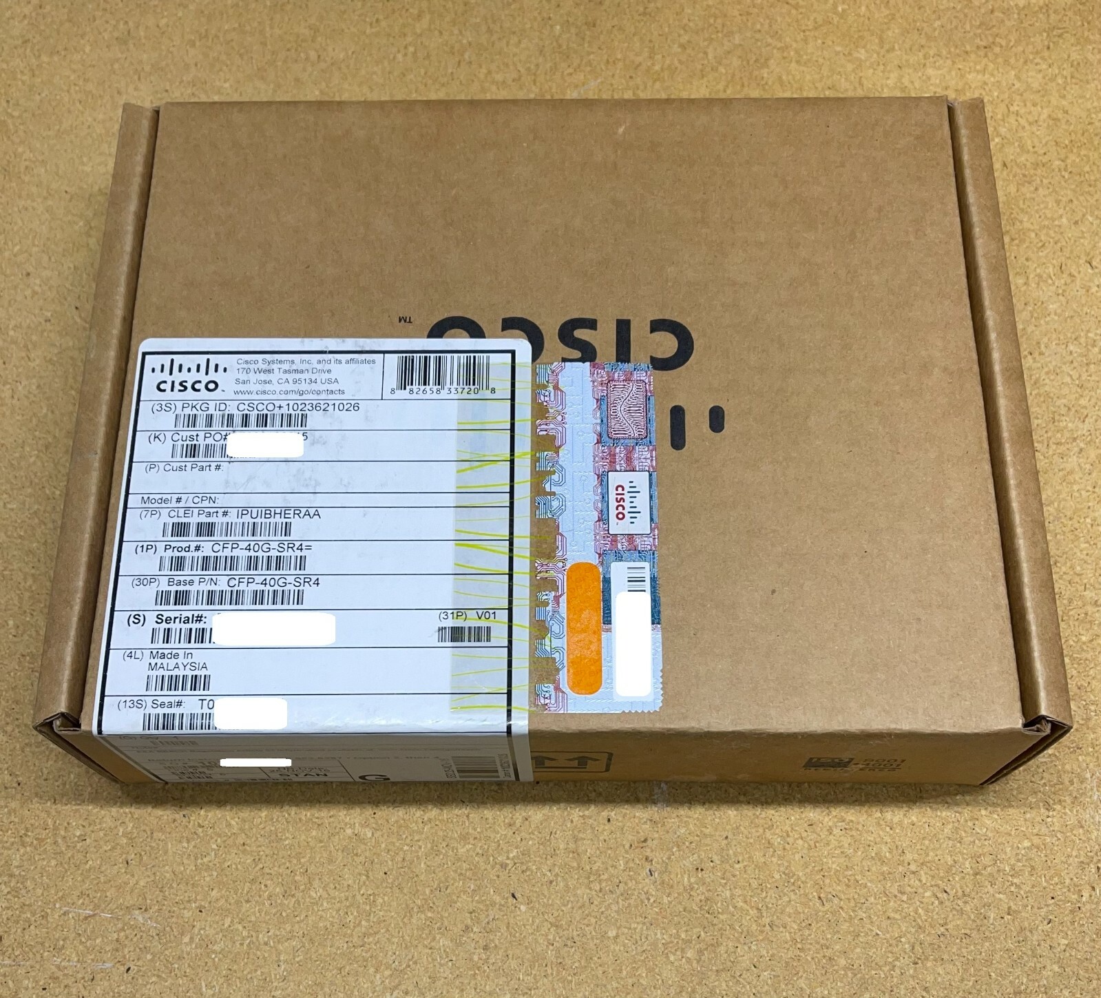 FACTORY SEALED CISCO CFP-40G-SR4   40GBASE-SR4 CFP Module
