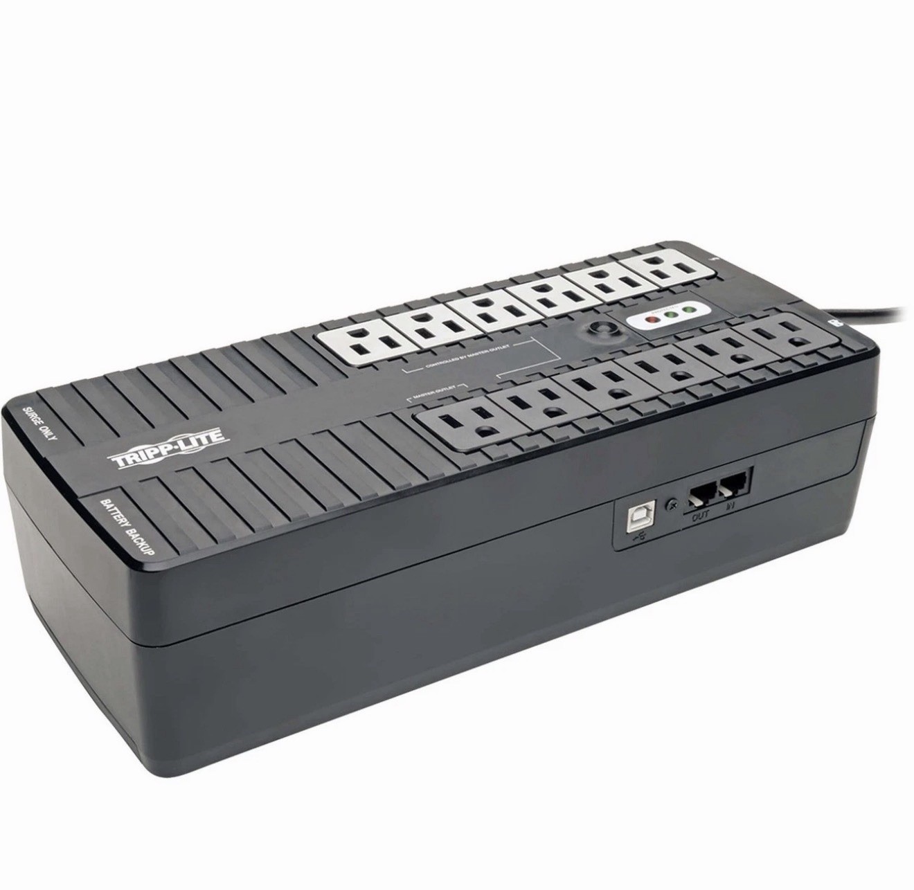 Tripp Lite ECO750UPS_3 750VA 450W UPS Battery Backup Black Open Box NEW