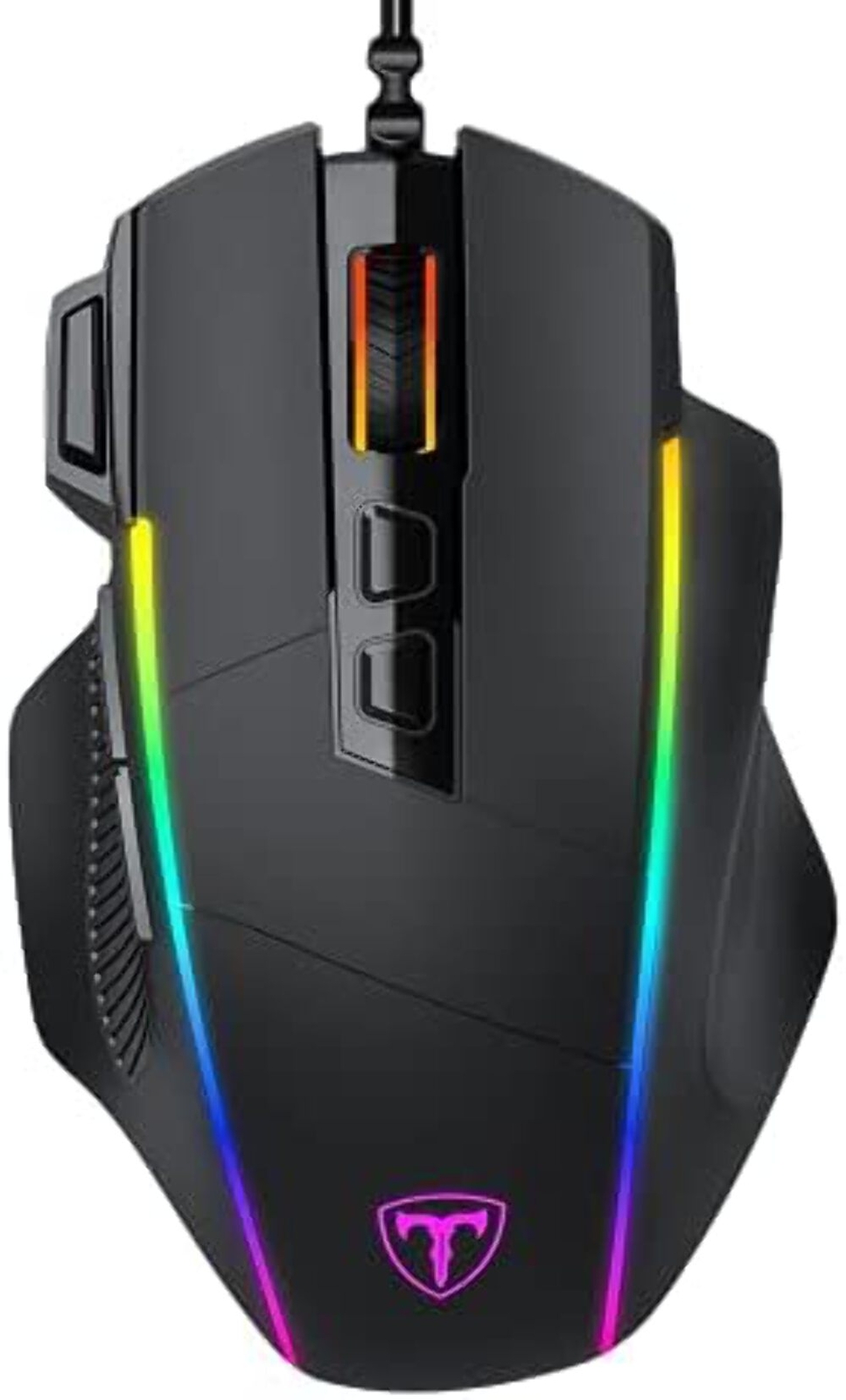 Wired Gaming Mouse RGB 8000 DPI PC Laptop Ergonomic 8 Buttons Pictek PC278A
