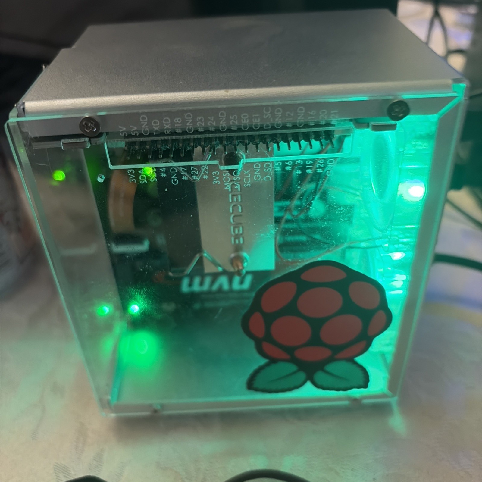 Custom Built Raspberry Pi 5 16GB RAM 2TB SSD in Pironman 5 Case