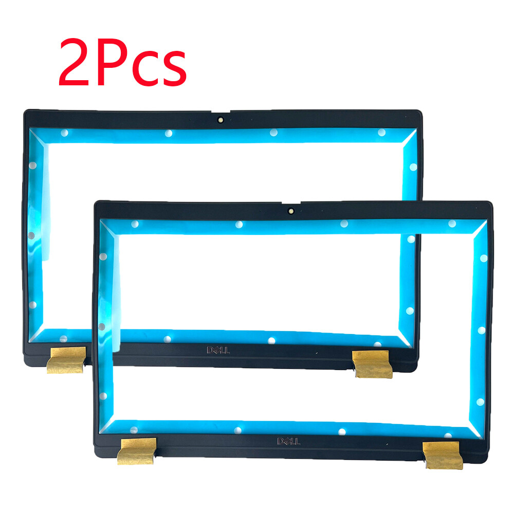 New 2Pcs LCD Screen Front Bezel Cover For Dell Latitude 5420 E5420 02VJKP 2VJKP