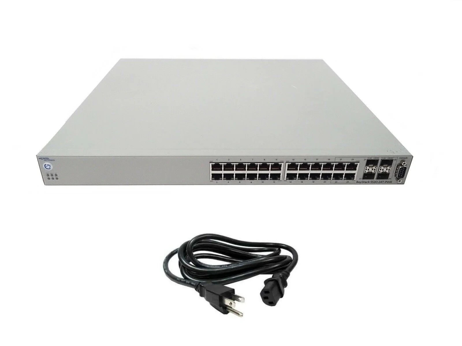 Nortel (BayStack / Avaya) Ethernet Routing Switch 5520-24T-PWR (NO PC)