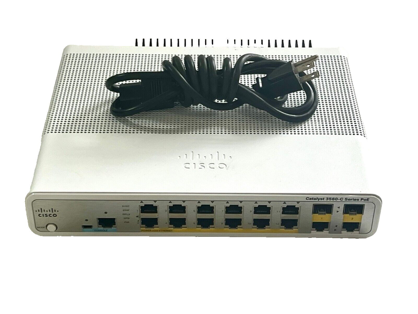 Cisco WS-C3560C-12PC-S 12 Port PoE Compact Ethernet Switch