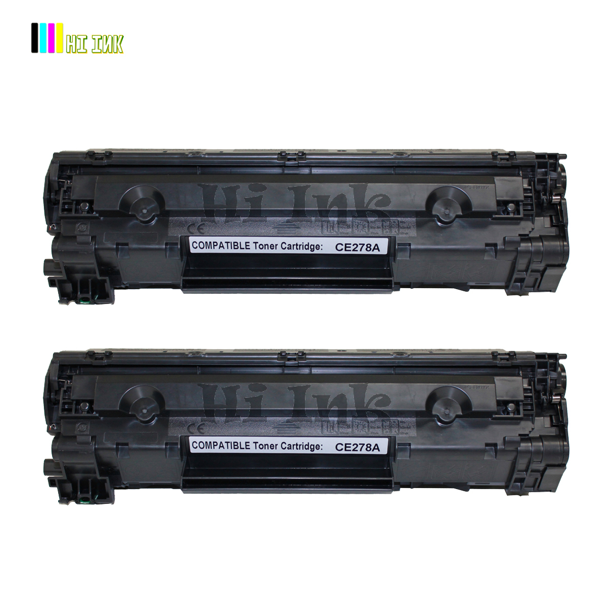 2 PK New CE278A 78A Toner for HP LaserJet Pro P1606dn P1566 M1536dnf P1606
