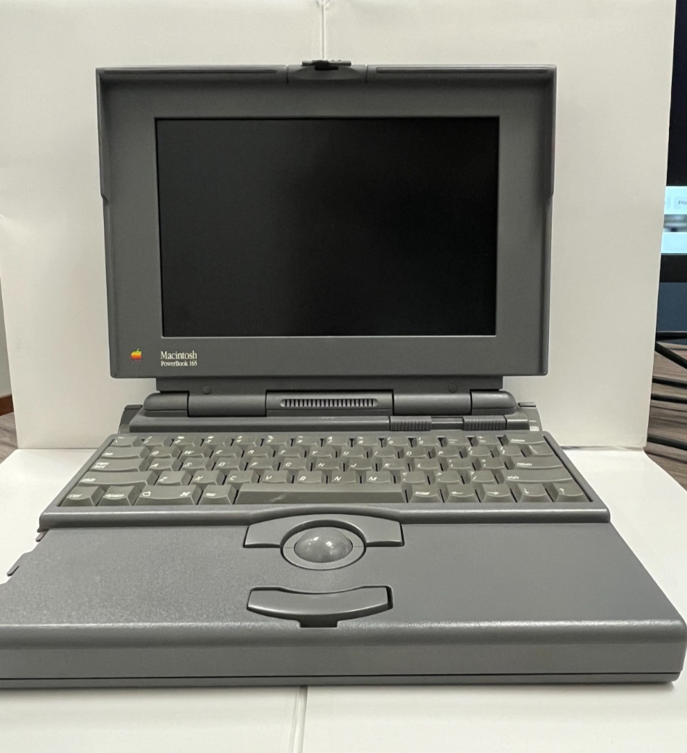 Vintage Apple Macintosh PowerBook 165 M4440 with Charger - Turns On