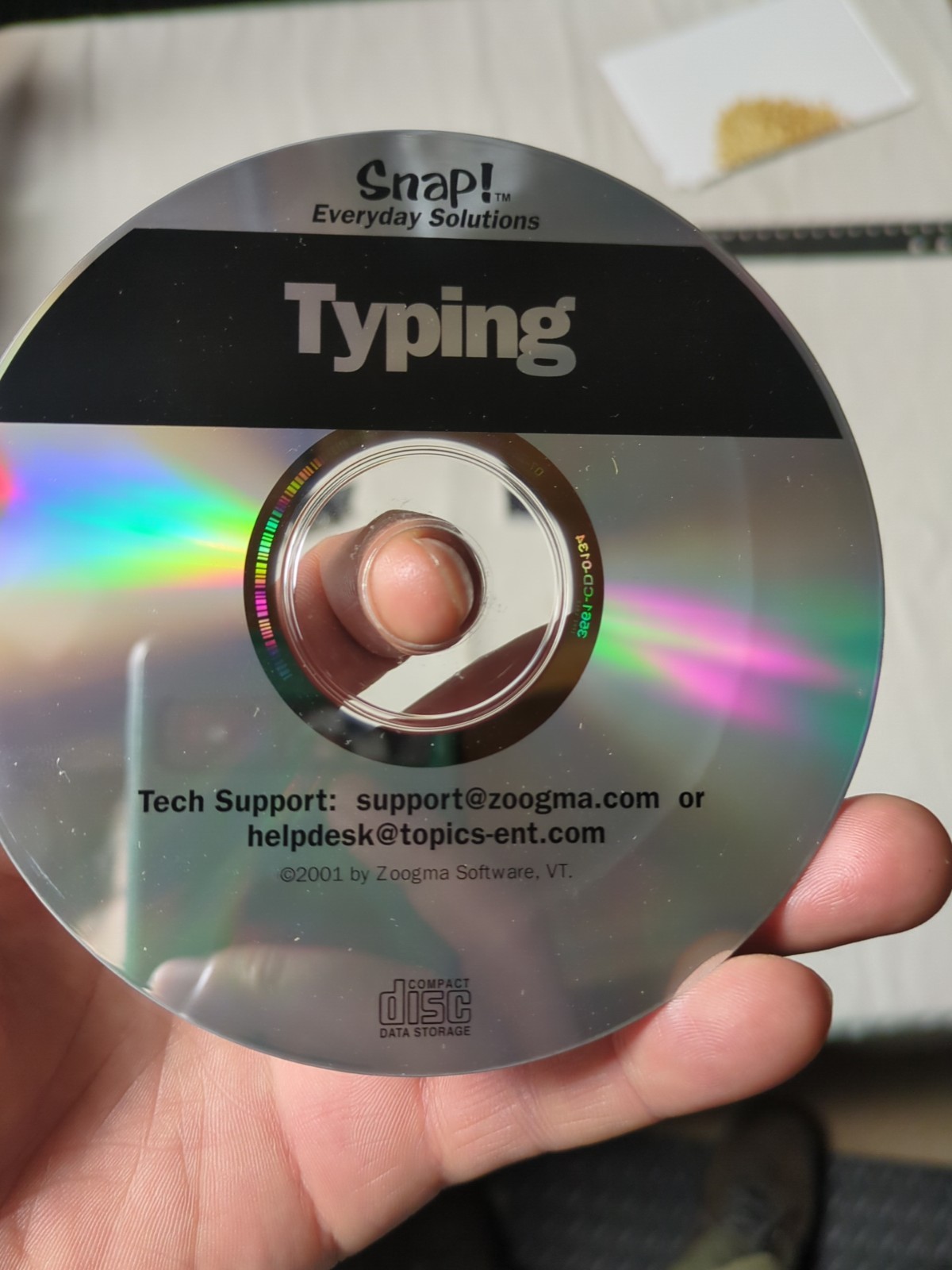 Topics Snap Typing Tutor Keyboard Software PC  CD-ROM Snap. Disk Only VG