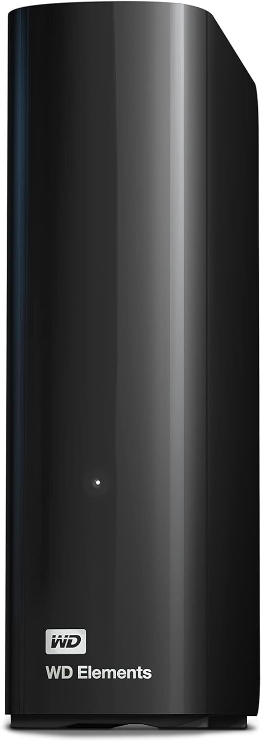 WD Elements Desktop Hard Drive 20TB USB 3.0 External HDD WDBWLG0200HBK-NESN
