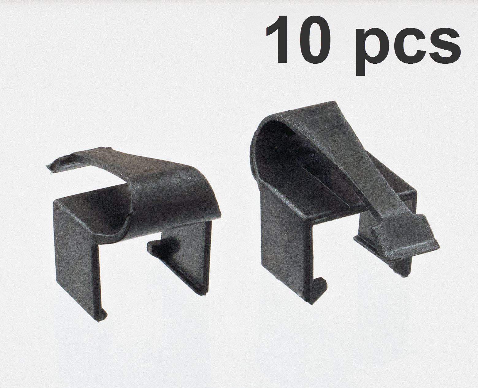 RJCLIP (10 PCS BLACK Color) -  Broken RJ45 fix repair CAT5 CAT5e CAT6 connectors