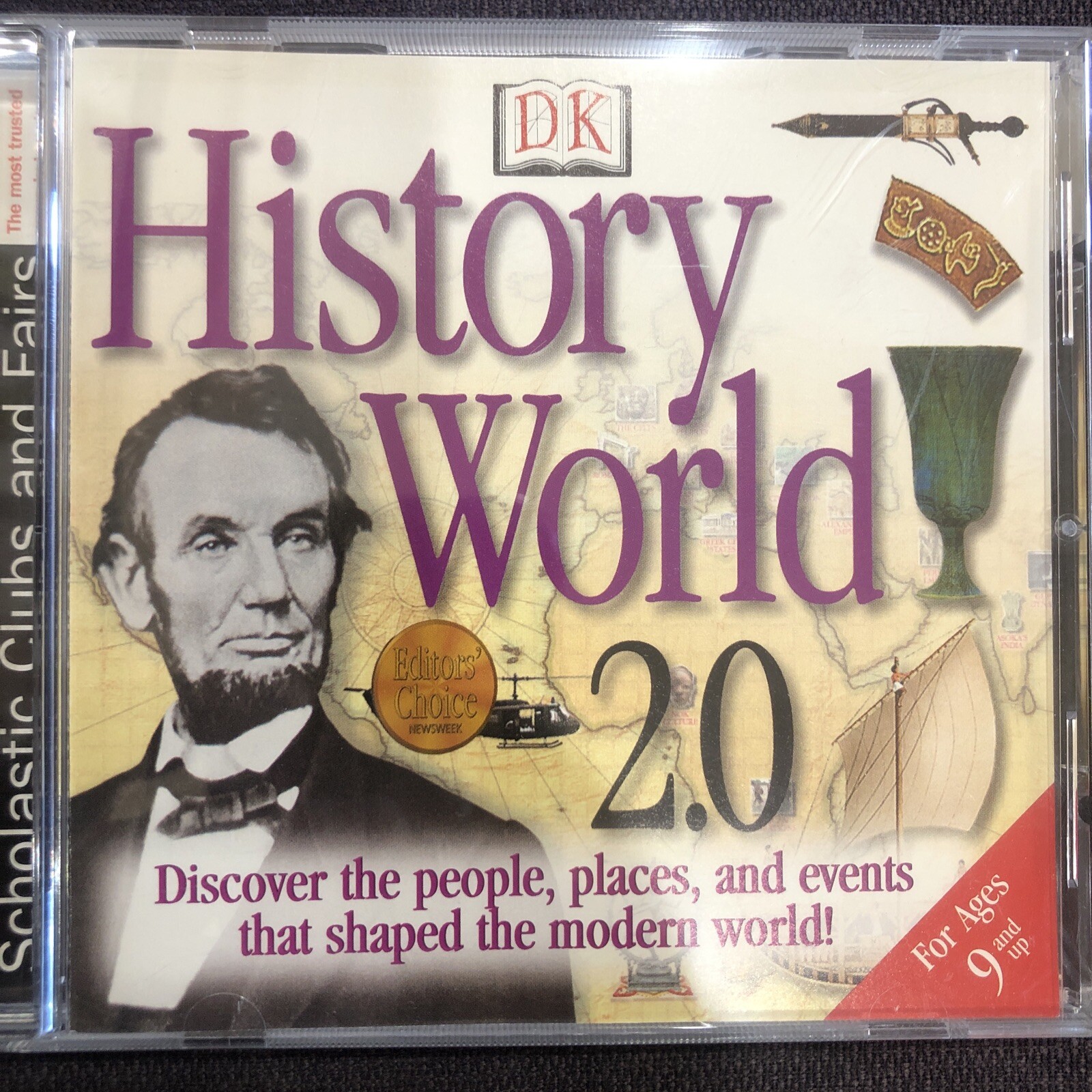 DK Eyewitness History of the World 2.0 Pc New Cd Rom Sealed In Paper Sleeve XP