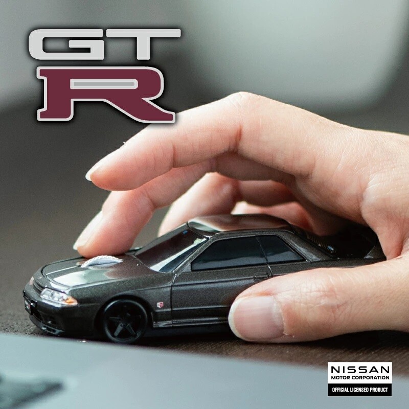 Nissan Skyline GT-R (BNR32) Car Wireless PC Mouse Bluetooth5.1 New Japan