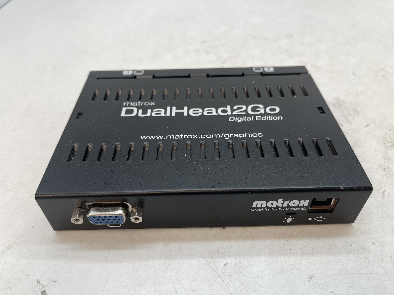 Matrox DualHead2Go Digital Edition D2G-A2D-IF External Adapter 