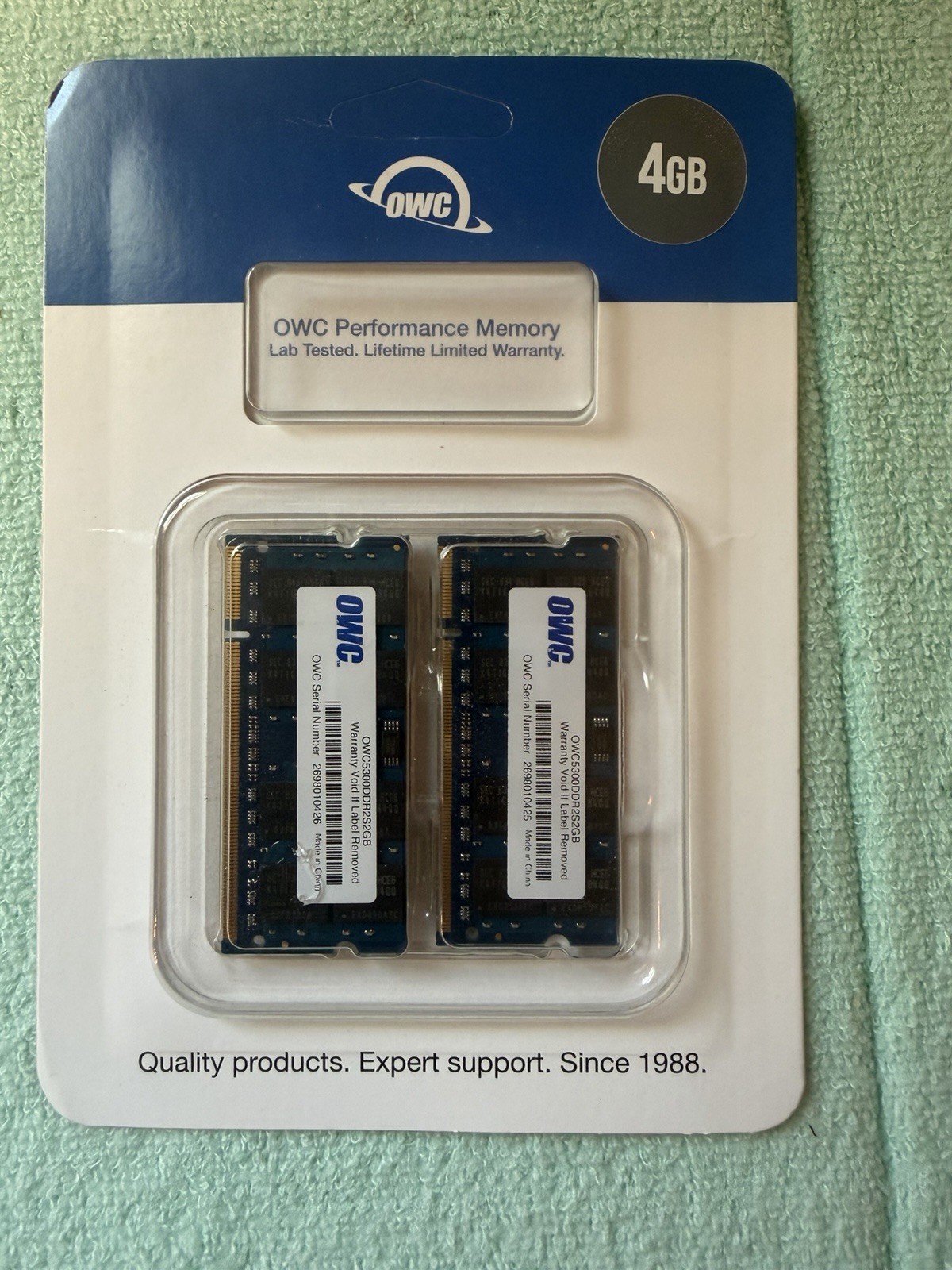 OWC Performance Memory Module OWC5300DDR2S4GP New Sealed Package