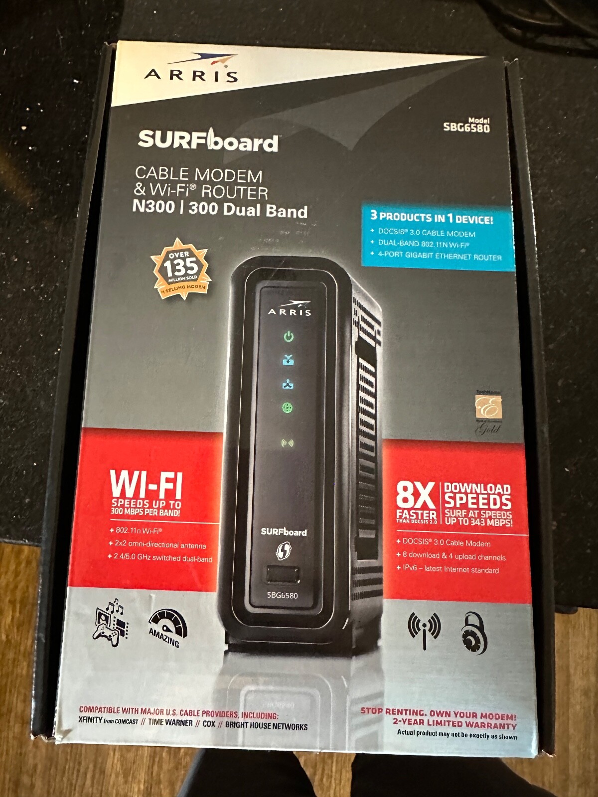 Motorola Arris Surfboard SBG6580