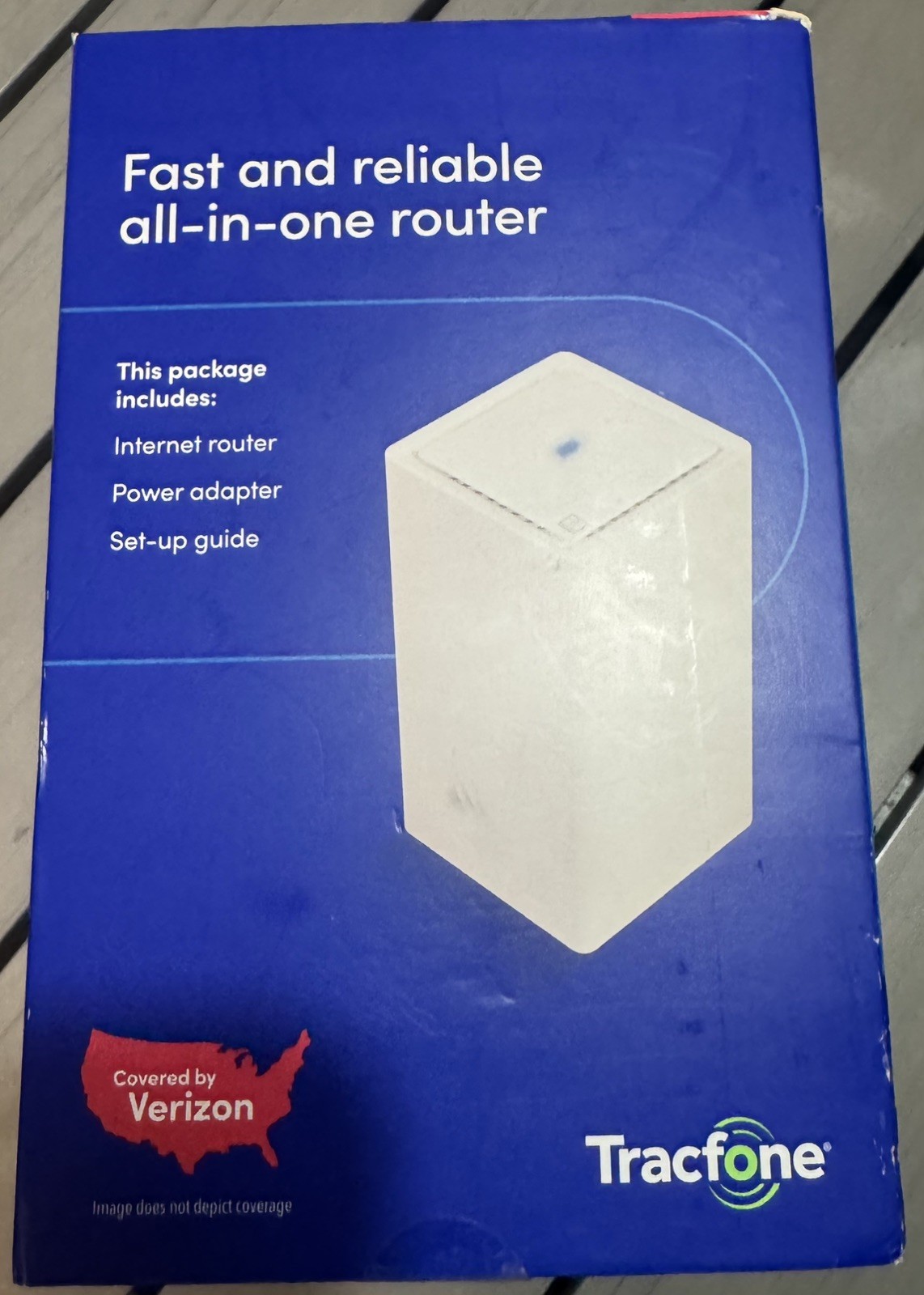 Tracfone Home Internet Router 5G LTE White All-in-One NEW