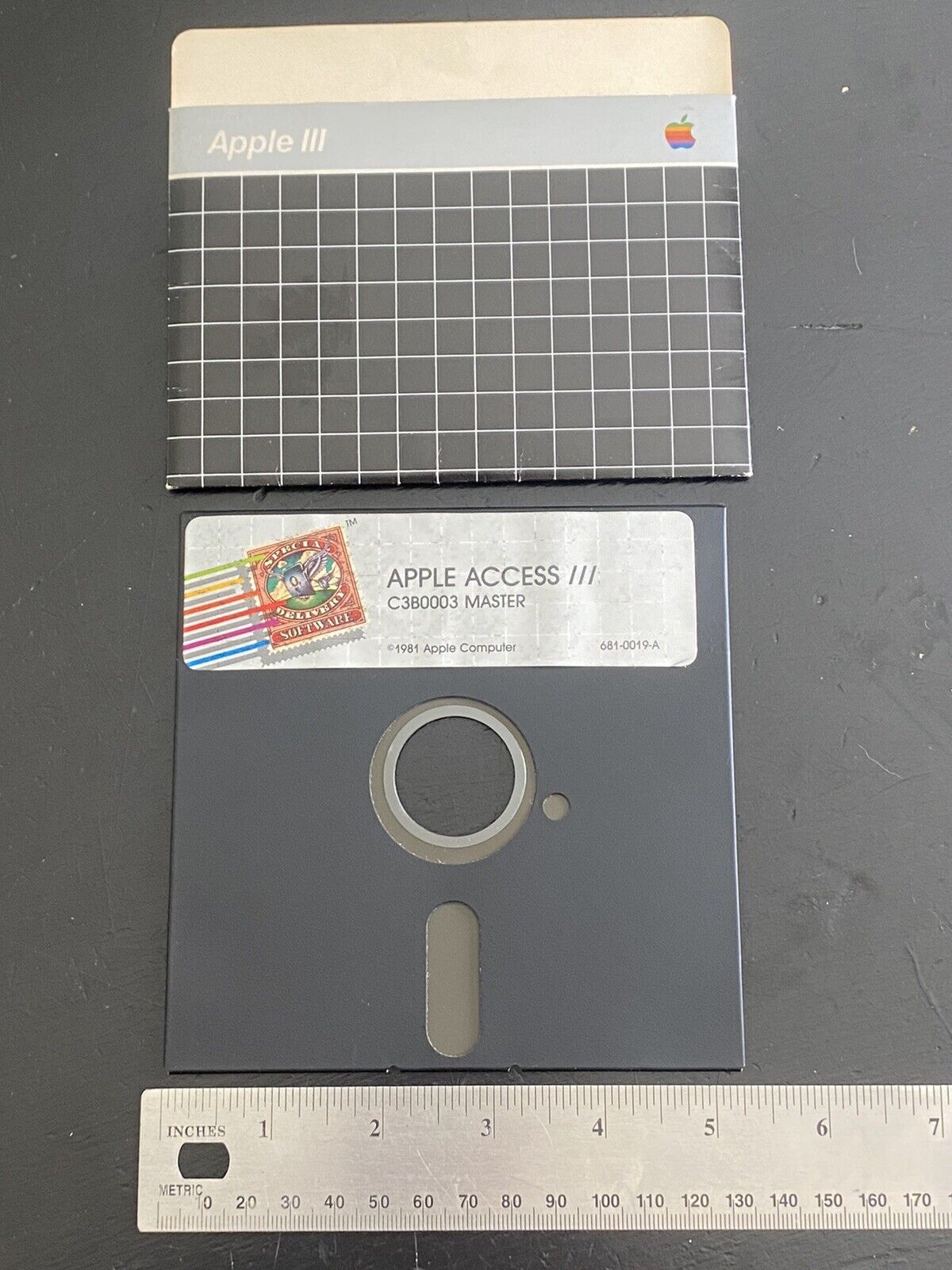 Apple III Access C3B0003 Master 5.25” Floppy Disc - 681-0119-A - Ultra Rare