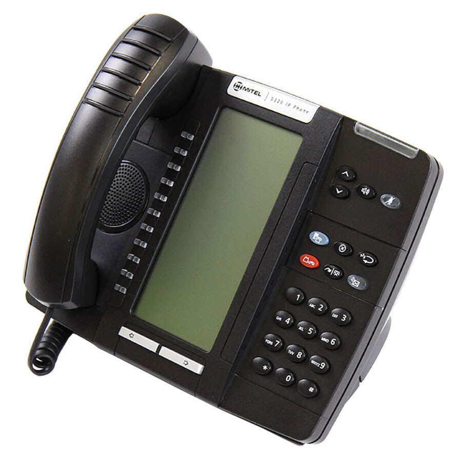 Mitel 5320 IP Phone, Part# 50006634, Cleaned and Tested