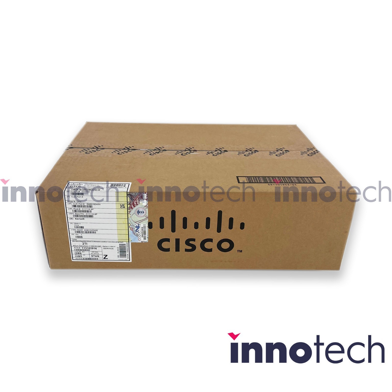 Cisco C1111X-8P Integrated Services Router with 8 Gigabit Ethernet Ports