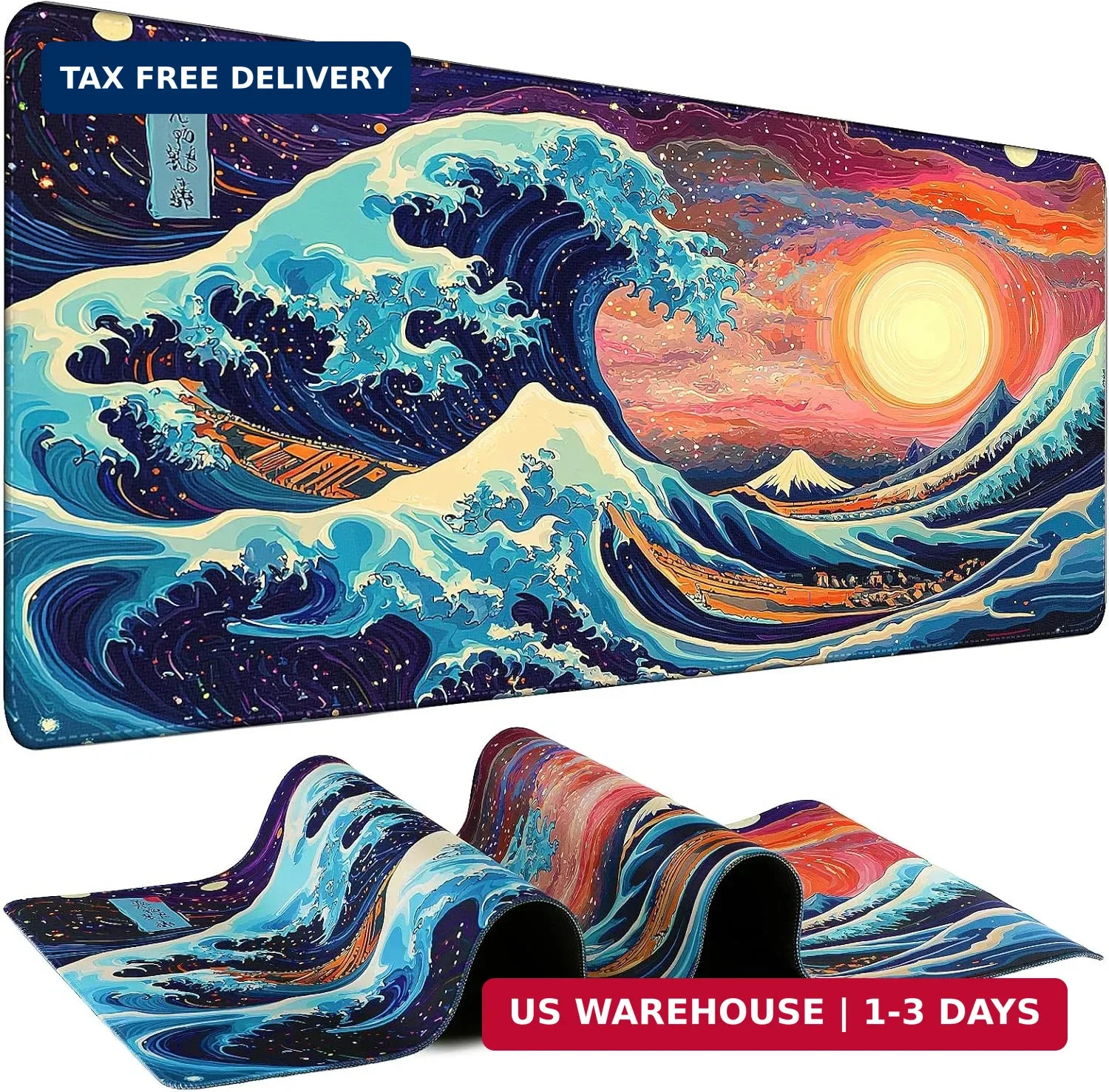 Mouse Pad Gaming - Desk Mat for Keyboard and Mouse - Large Mouse Pad for Desk, M