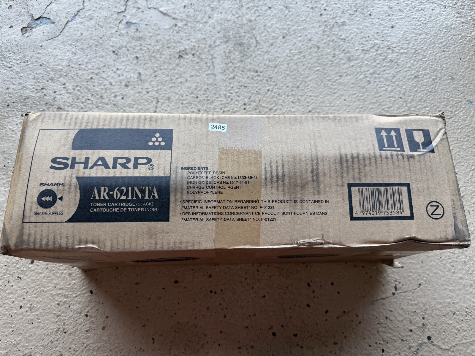 Genuine Sharp AR-621NTA Black Toner Cartridge Sealed In Box