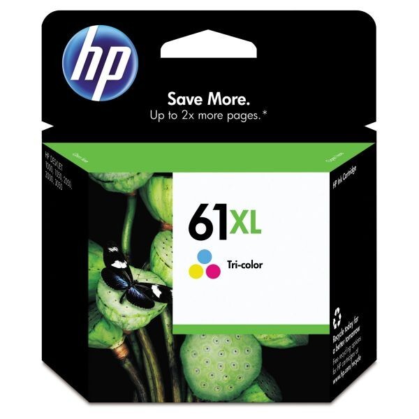 HP 61 XL Tri-Color Ink Cartridge CH564WN  NEW