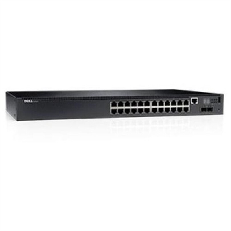 DELL N3024 24 Port 1G 2x SFP+ 10GbE Switch
