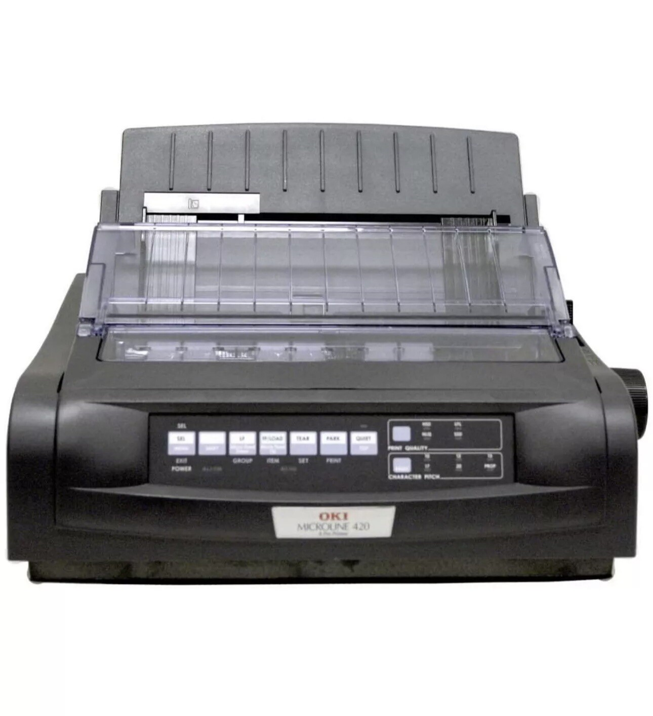 RE-NEWED Oki MICROLINE 420 Black Oki Data Dot Matrix Printer