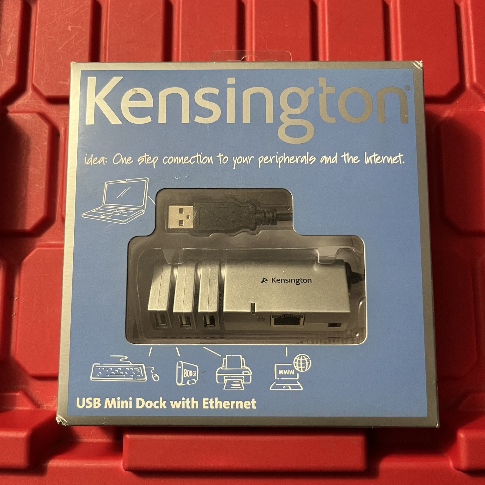 Kensington 3x USB USB-A Mini Dock With Ethernet Model M01056 Brand NEW