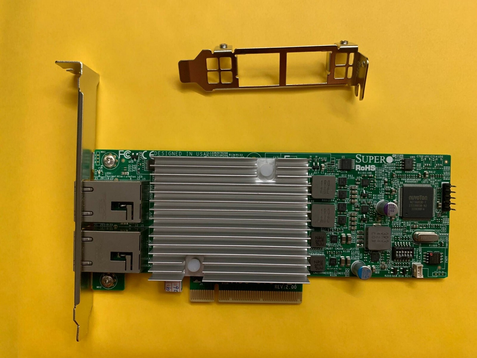 Intel X540-T2 X540-AT2 10G PCI-E  Dual RJ45 Ports Ethernet Network Adapter