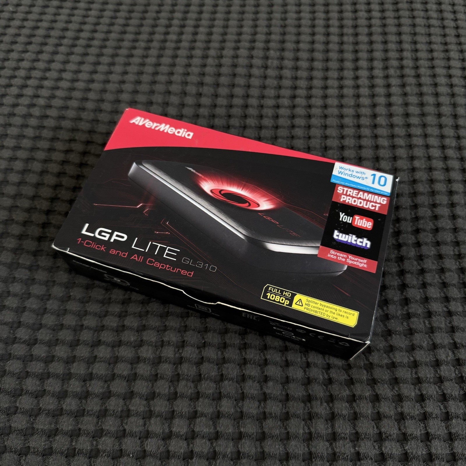 AVerMedia GL310 Hardware Encoding Game Recorder Video Capture Card Open Box