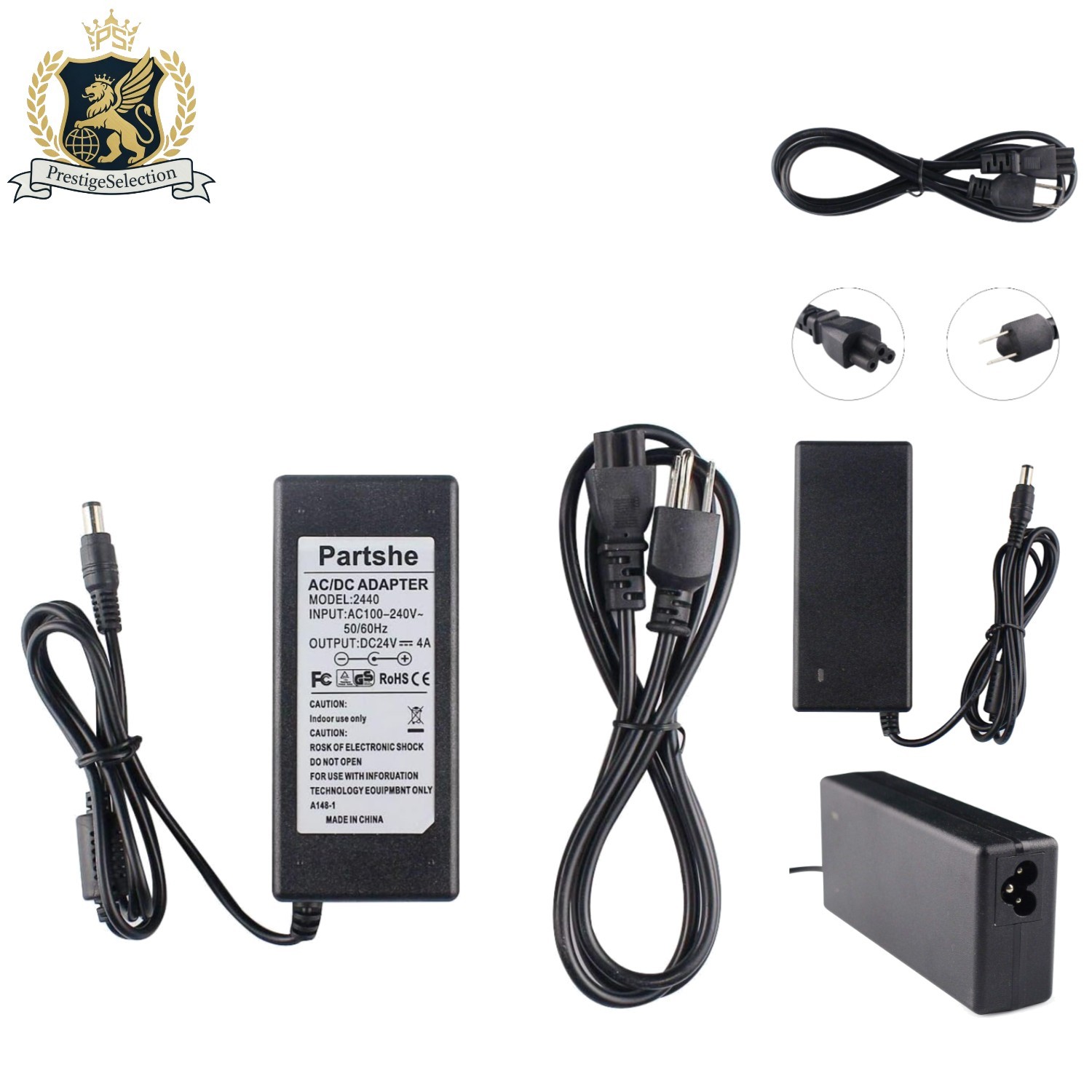 High-Performance 24V 4A Power Supply for Zebra Label Printers - Durable Design