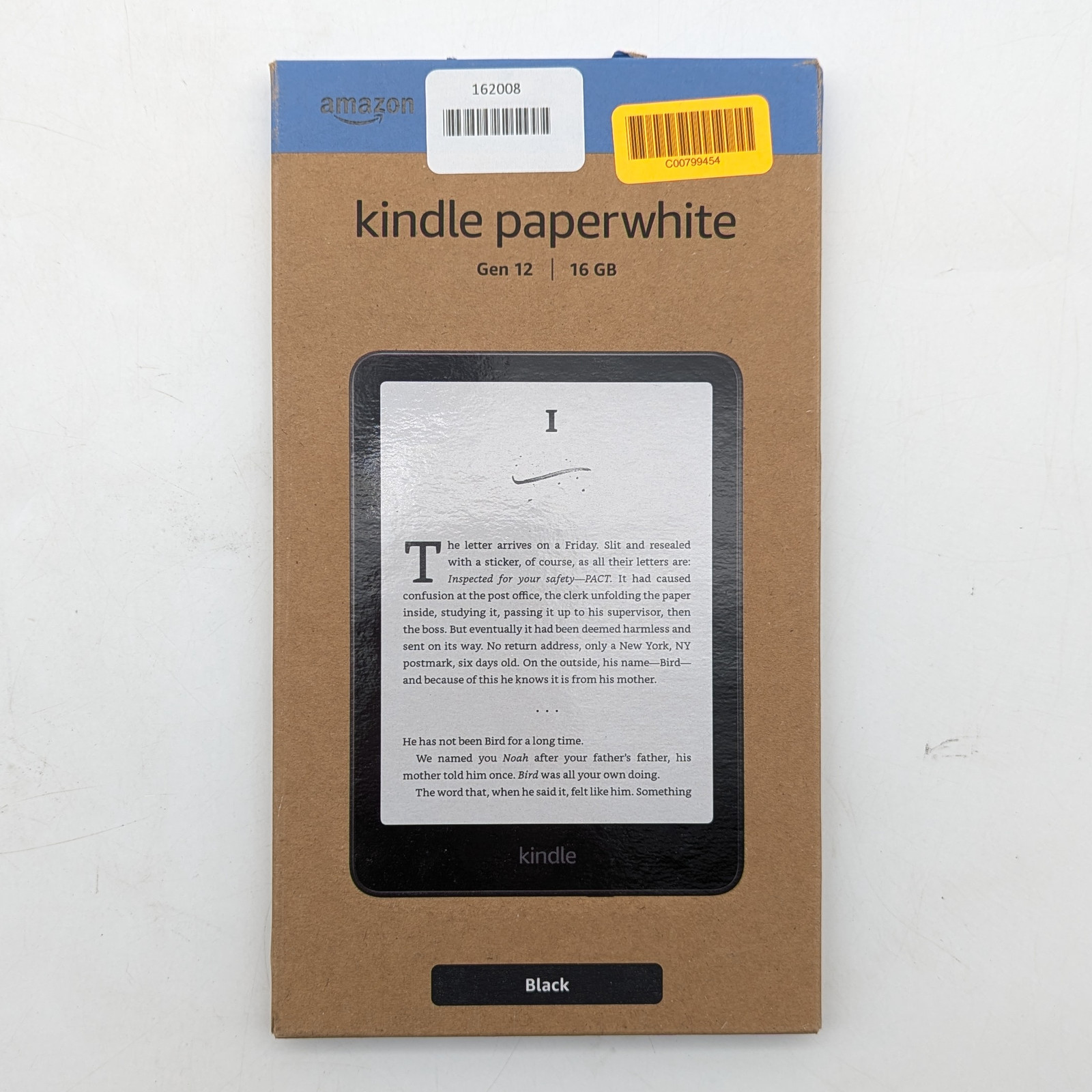 Amazon Kindle Paperwhite 12th Generation 7 inch 16GB in Black | WIFI ONLY