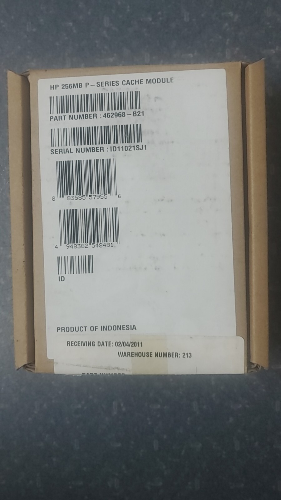 HP 462968-B21  256MB P-SERIES  NEW