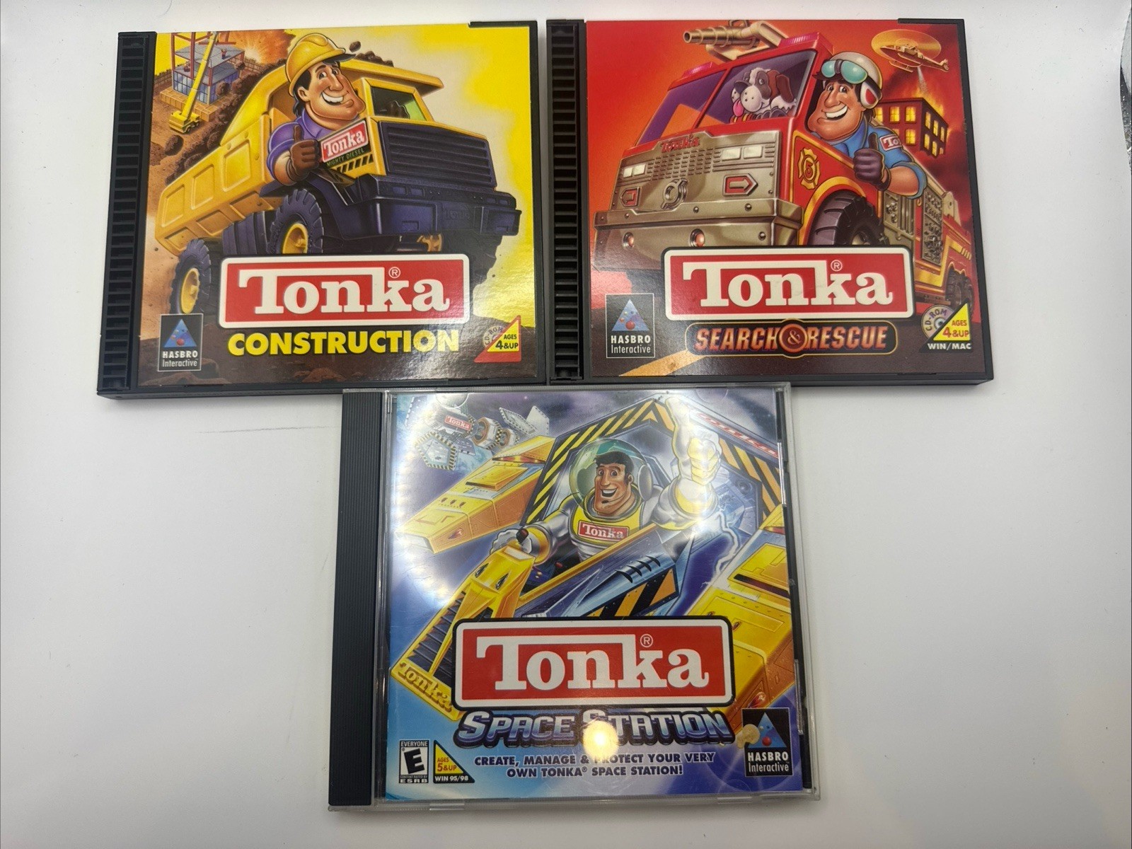 Tonka Garage Tonka Search Rescue Fisher Price Rescue Heroes PC Games Lot of 3