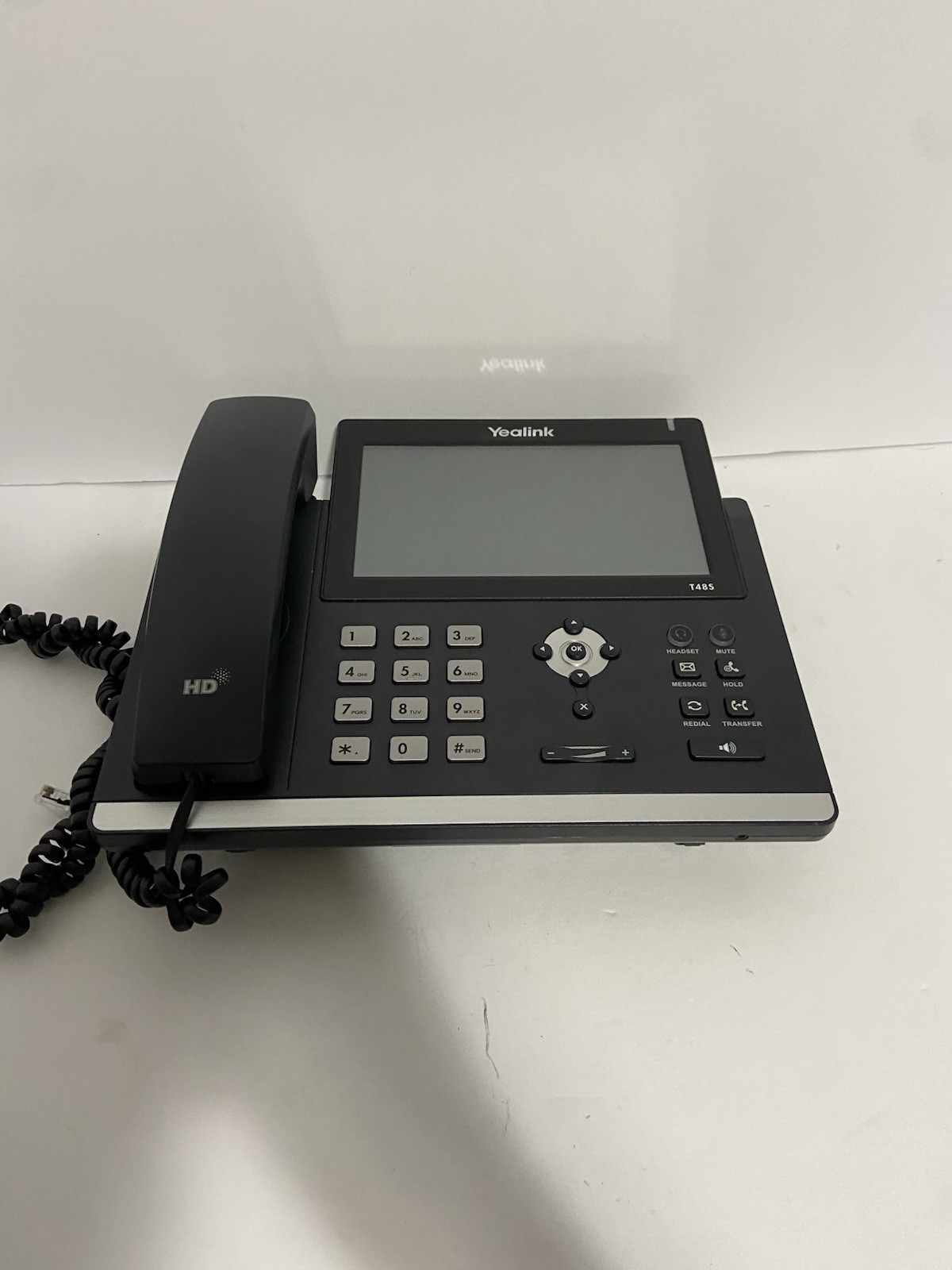 Yealink SIP-T48U Gigabit IP Phone 7" Touch Screen 16 Lines Dual USB PoE VoIP