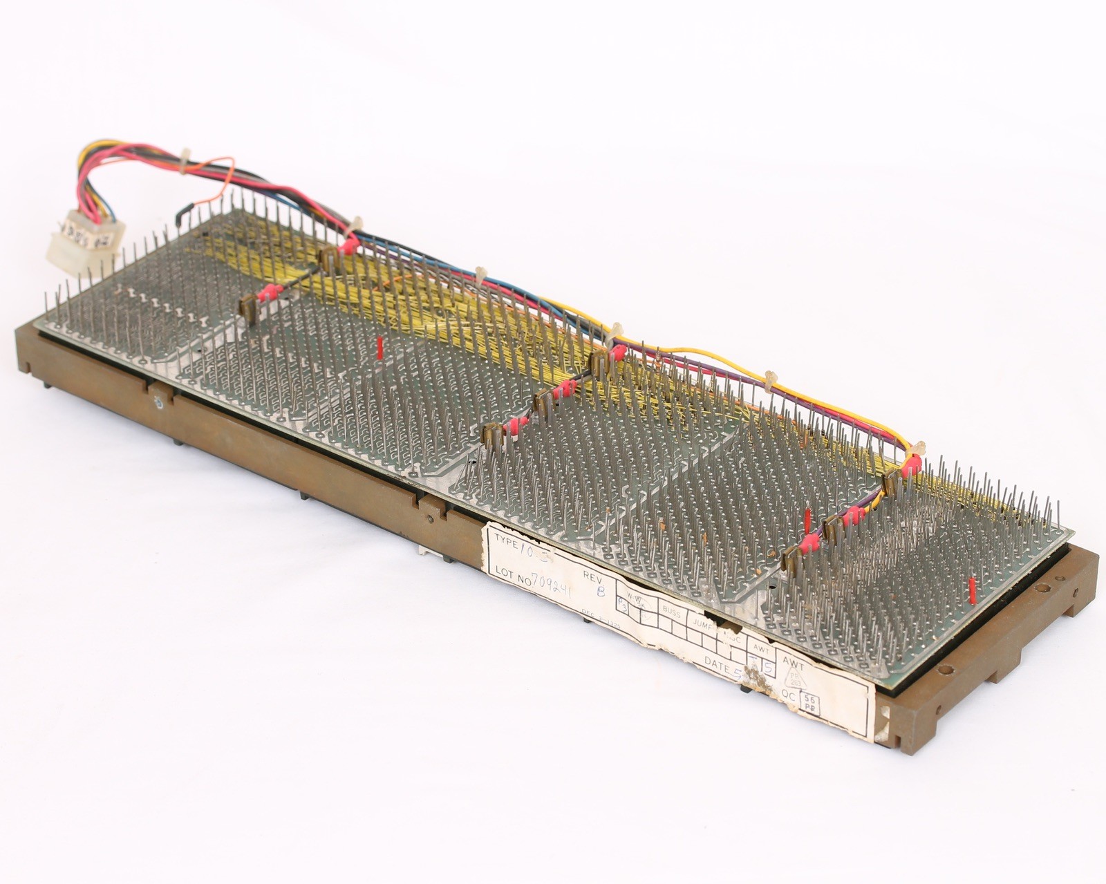 DEC Digital PDP-11/05 11/10 -N UniBus Wirewrap CPU Backplane For BA11-D Chassis