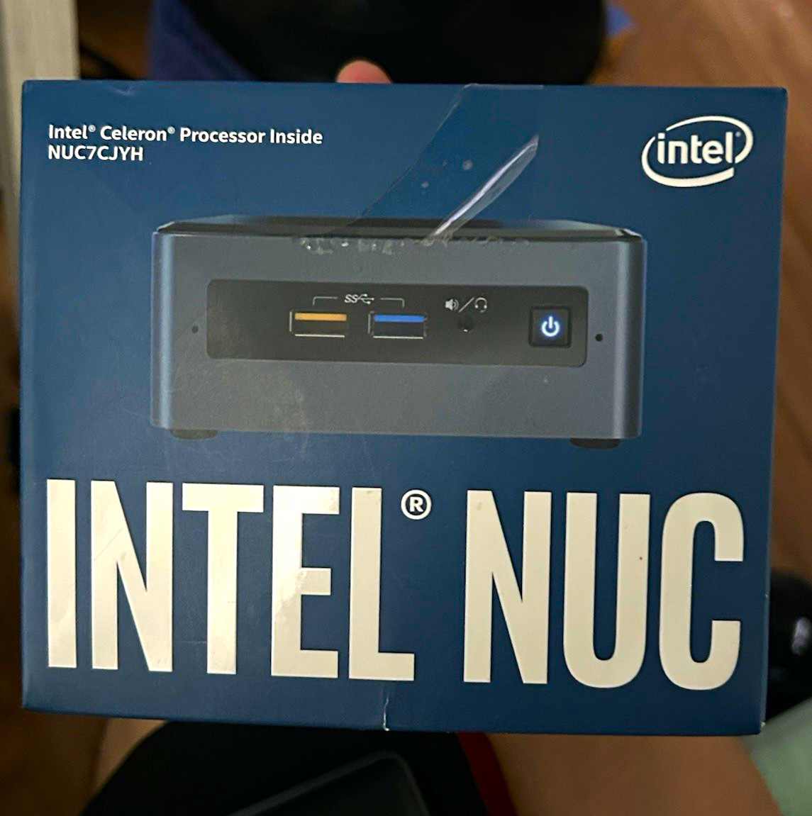 Intel NUC NUC7CJYH Mini PC Desktop, Intel Celeron, USB 3.0, SD, Black
