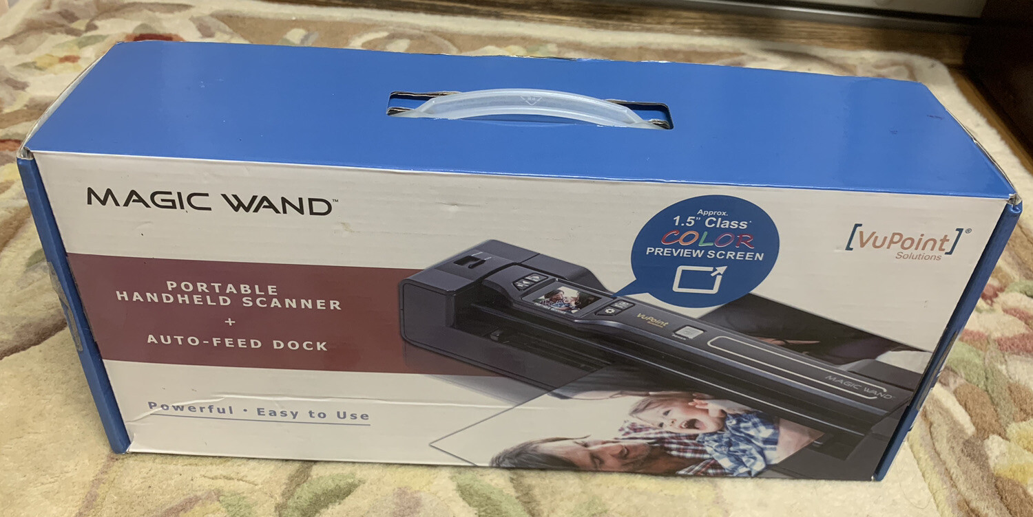 Vupoint Solutions PDSDK-ST470GC Magic Wand Portable Scanner With Color LCD
